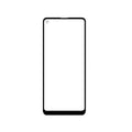 Mozomart Front Outer Touch Screen Glass with OCA Compatible for Samsung Galaxy A21s : Black