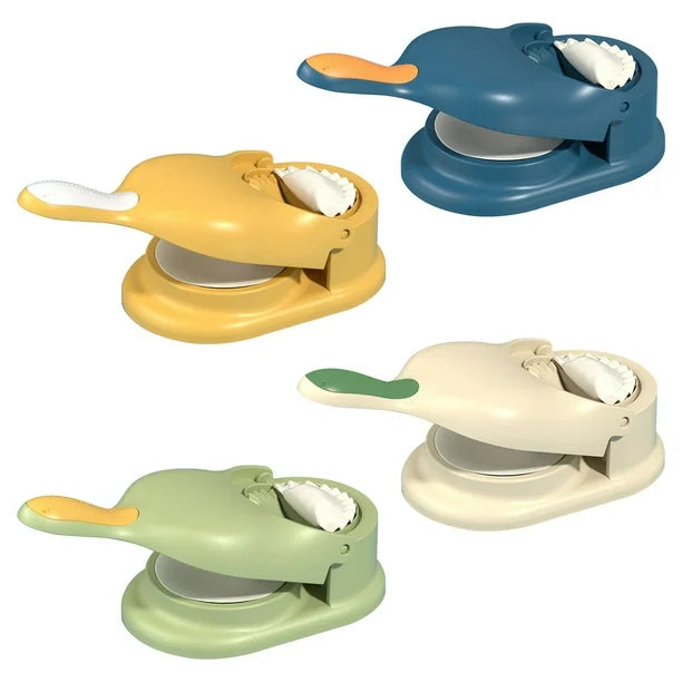 2 In 1 Dumpling Maker,Dumpling Press Skin Maker Machine,Manual Samosa Maker Mould,Multifunctional Dumpling Wrapper Making Tools for Making Dumplings and Ravioli