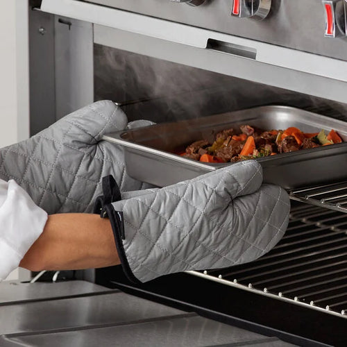 15" Silicone-Coated Oven / Freezer Mitts Temperature Protection