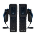 1 Pair Set Of 2 TechKen Controller for Wii with Motion Plus and Wii Nunchuck Controller Wii Remote Control Nunchuk Controller Wii Connection Remote Plus Controller Replacement for Wii/WiiU