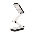 LED Rechargeable Desk Lamp DP-666 Portable Light Electric Charging Bulb Emergency Light For Home Office Study Table Lamp Desk Light Long Battery Life Upto 4 Hrs