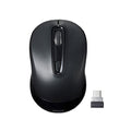 Sanwa Supply MA-WBLC41BK Wireless Type-C Blue LED Mouse Compatible with Windows, Mac, Android, IOS iPadOS, FireOS (Black)