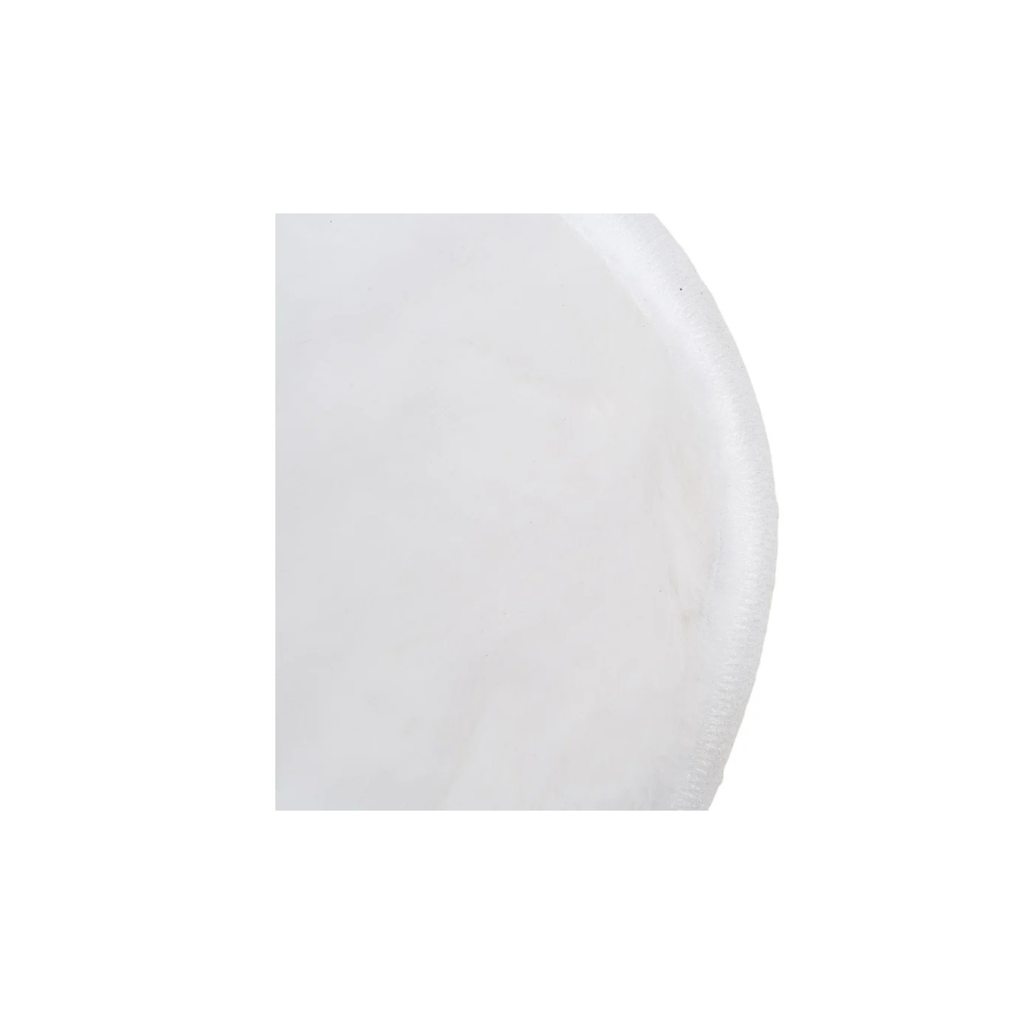 White Mouton Universal Car Seat Cover for All Car Models and Brands – Soft Premium Material, No Animal Protection