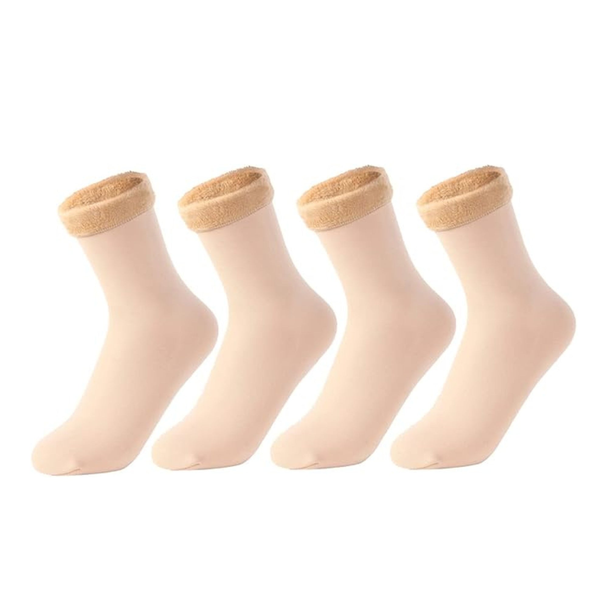 2 Pairs Winter Warm Socks | Woolen Socks | Imported Tassel Winter Warm Long Tassels - One Size - Various Colors - Suitable For All Ages