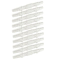 Fiber Optic Cable Protection Box Covered Wire Drop Cables Round Cases 10 Pcs
