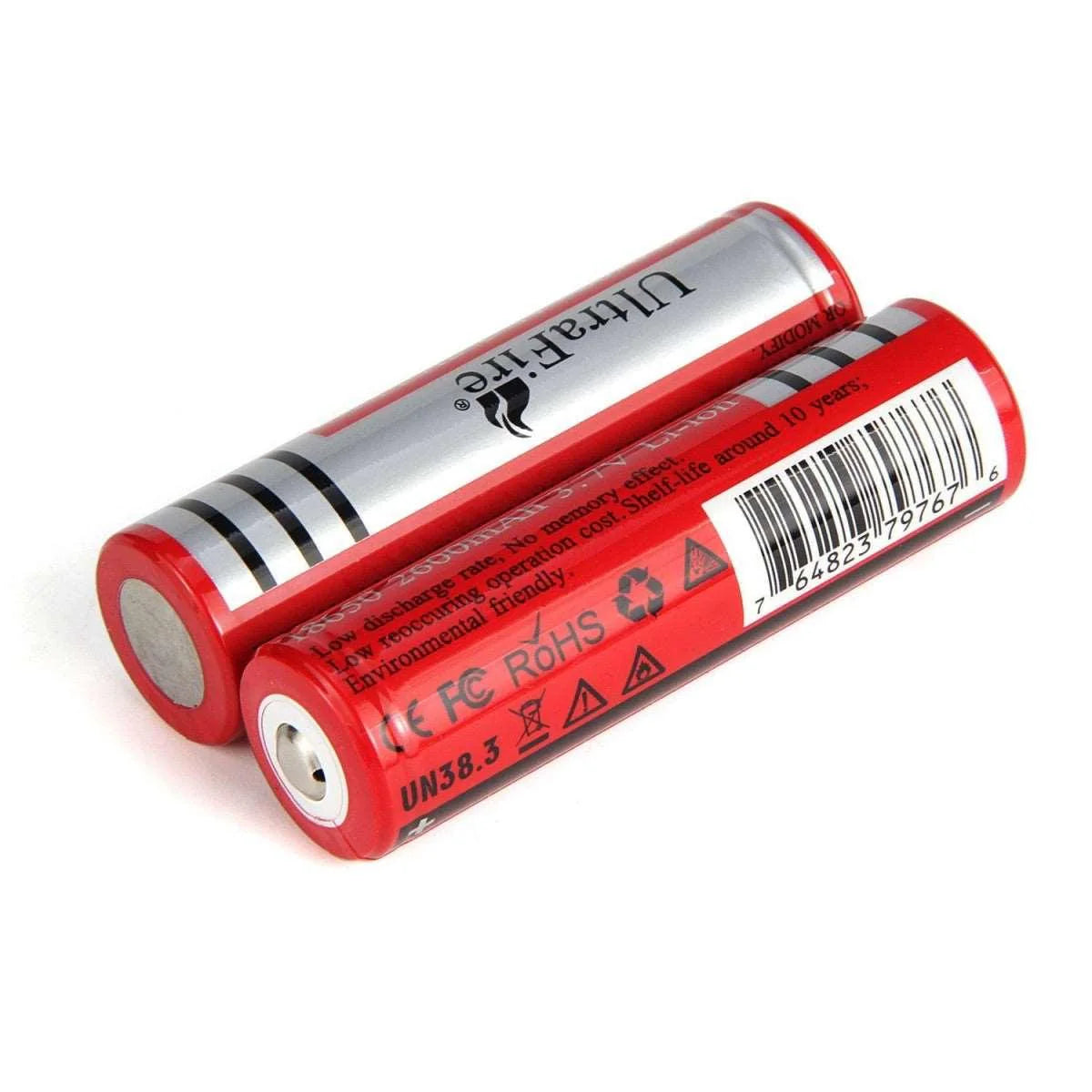 UltraFire® 18650 Rechargeable Battery 2600mAh