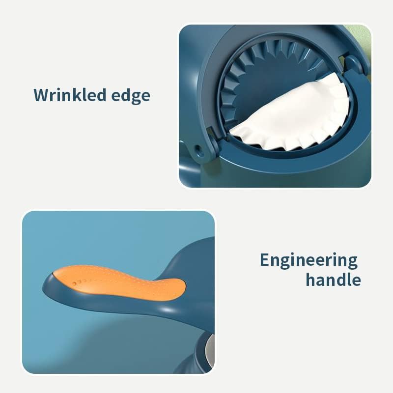 2 In 1 Dumpling Maker,Dumpling Press Skin Maker Machine,Manual Samosa Maker Mould,Multifunctional Dumpling Wrapper Making Tools for Making Dumplings and Ravioli