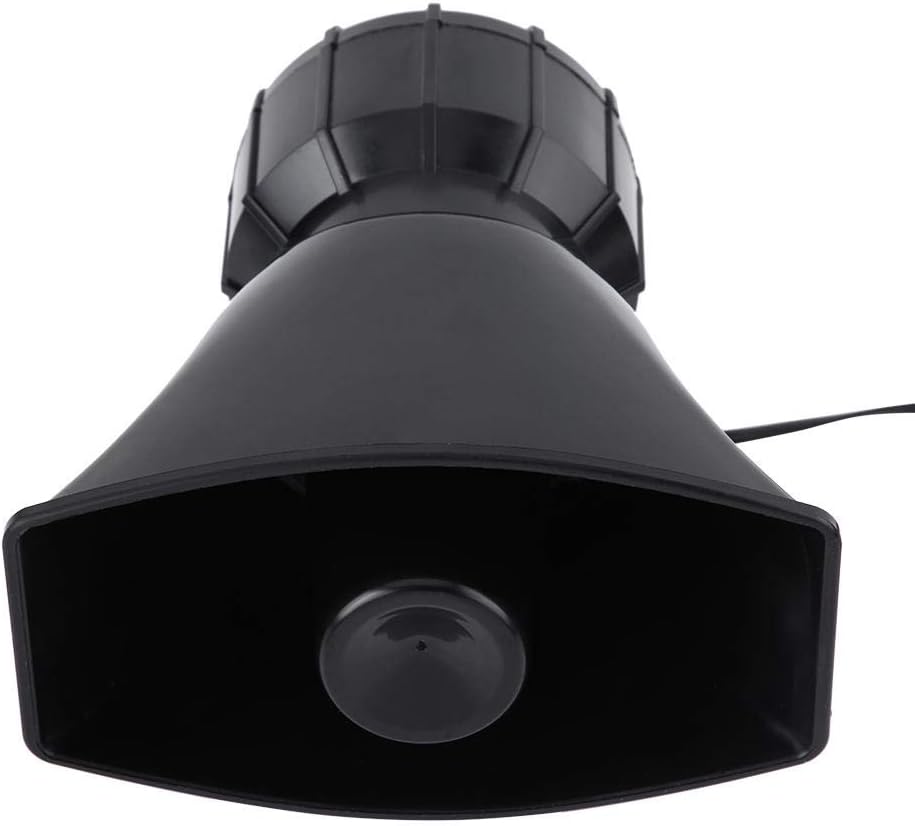 Siren 12 V, 7 Tone Sound Horn, Car Siren Speaker, Car Horn, Emergency Amplifier Alarm Trumpet, Speaker System, Horn 12 V,