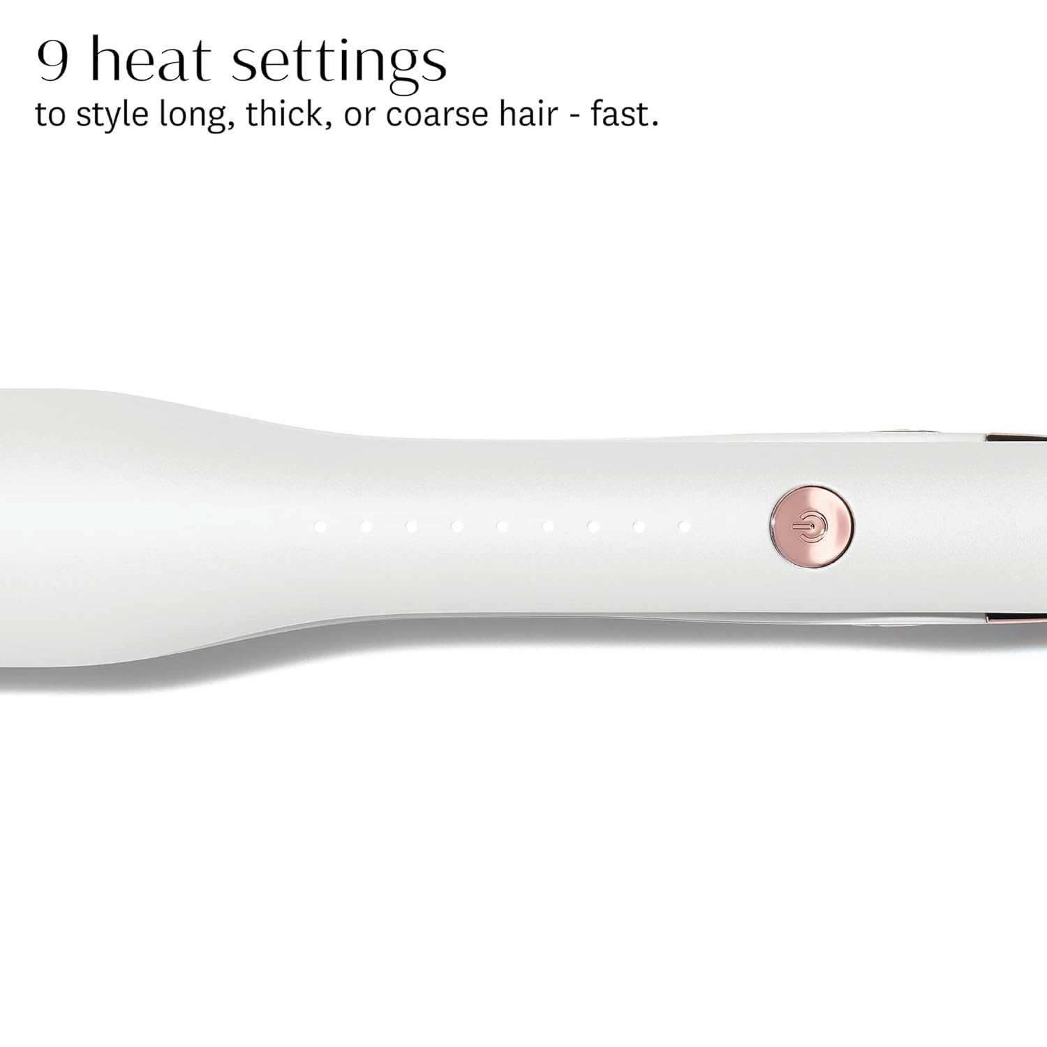 Like A New T3 Lucea Professional Straightening & Styling Iron, 1” or 1.5” Digital Ceramic Flat Iron with 9 Adjustable Heat Settings for Straight, Smooth Styles or Waves and Curls on All Hair Types
