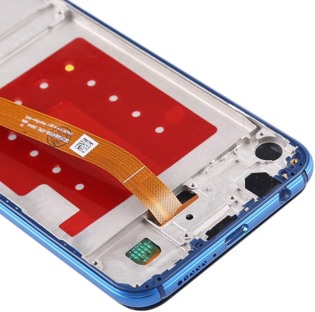 Replacement Parts Compatible with Huawei P20 Lite/Nova 3e LCD Screen and Digitizer Assembly with Frame for Mobile Phones (Colour: Blue)