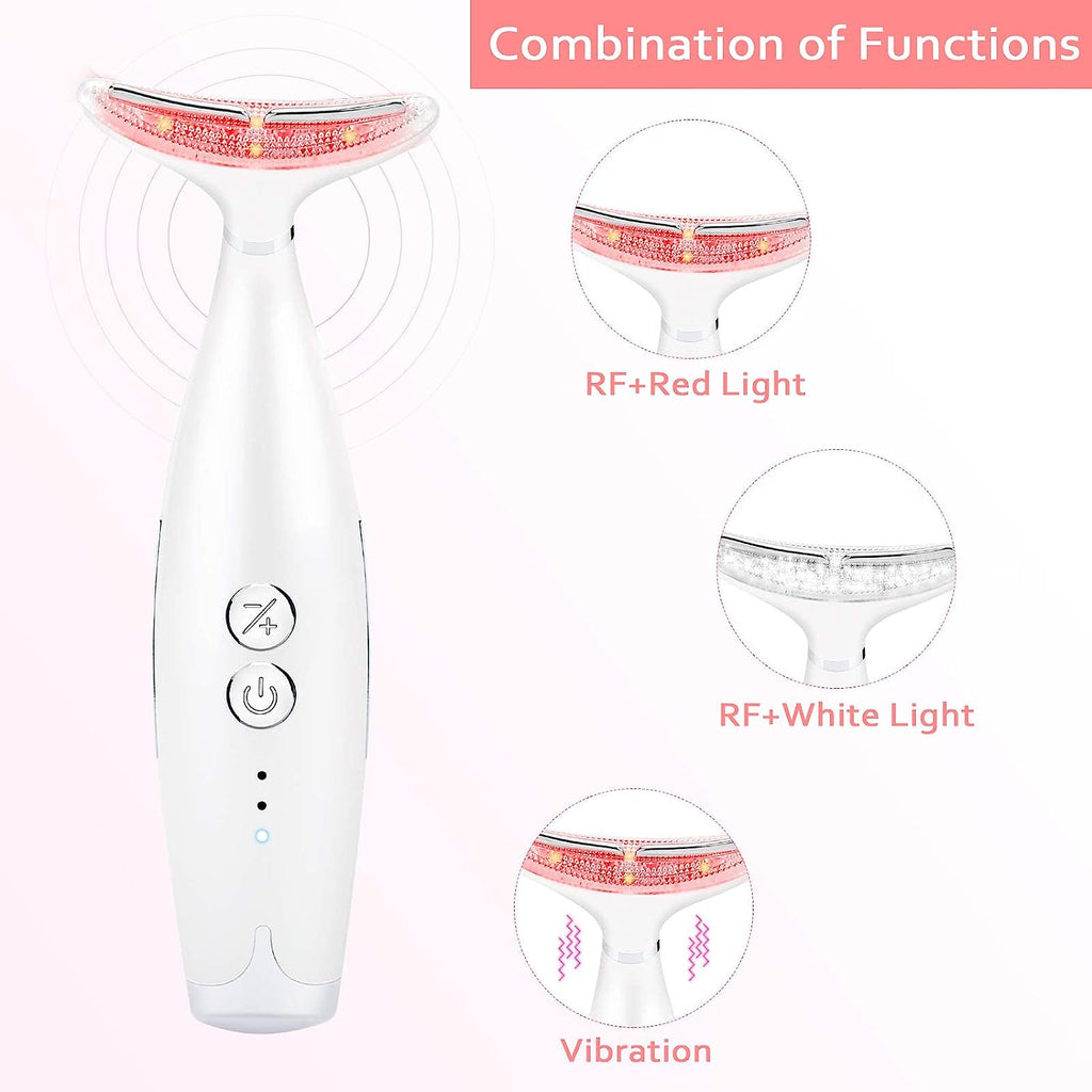 Facial Lifting Machine, Wrinkle Removal Machine for Skin Tightening, Ultrasonic Anti-Wrinkle Anti-Aging for Face Neck Women