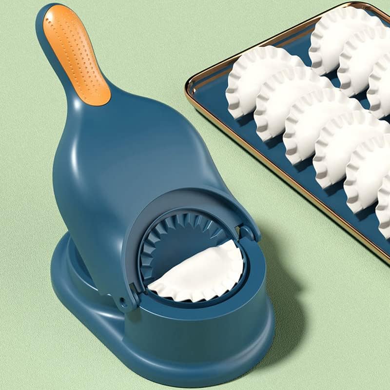 2 In 1 Dumpling Maker,Dumpling Press Skin Maker Machine,Manual Samosa Maker Mould,Multifunctional Dumpling Wrapper Making Tools for Making Dumplings and Ravioli