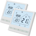 Beok Tuya Smart Thermostat Heating Thermostat Room Thermostat WiFi Thermostat Intelligent Wall Thermostat for Gas/Water Boiler Underfloor Heating Compatible Alexa, Google 3A TOL47WIFI