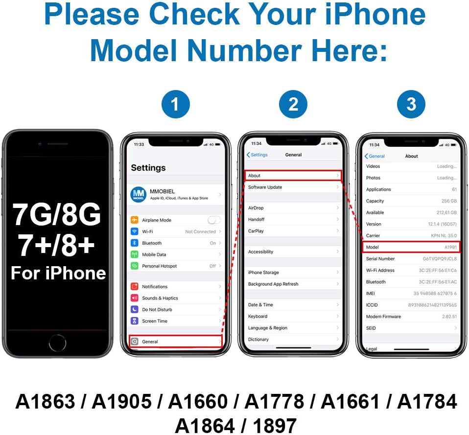 MMOBIEL Home Button 4th Gen. YF Compatible with iPhone SE 2022 / SE 2020/7 / 8/7 Plus / 8 Plus - Fingerprint Touch ID Flex Cable Connector - Replacement - Incl. Screwdrivers - Rose Gold