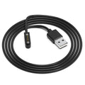 Smart Watch Charger Magnetic 4 Pin for Bluetooth Smart Watches GT88 G3 GT68 KW08 KW18 Y3 KW88 KW98 KW99 KW28 FS08 GV68 KW06 USB Charging Cable Replacement 2FT- Contact Pin Spacing 7.62mm