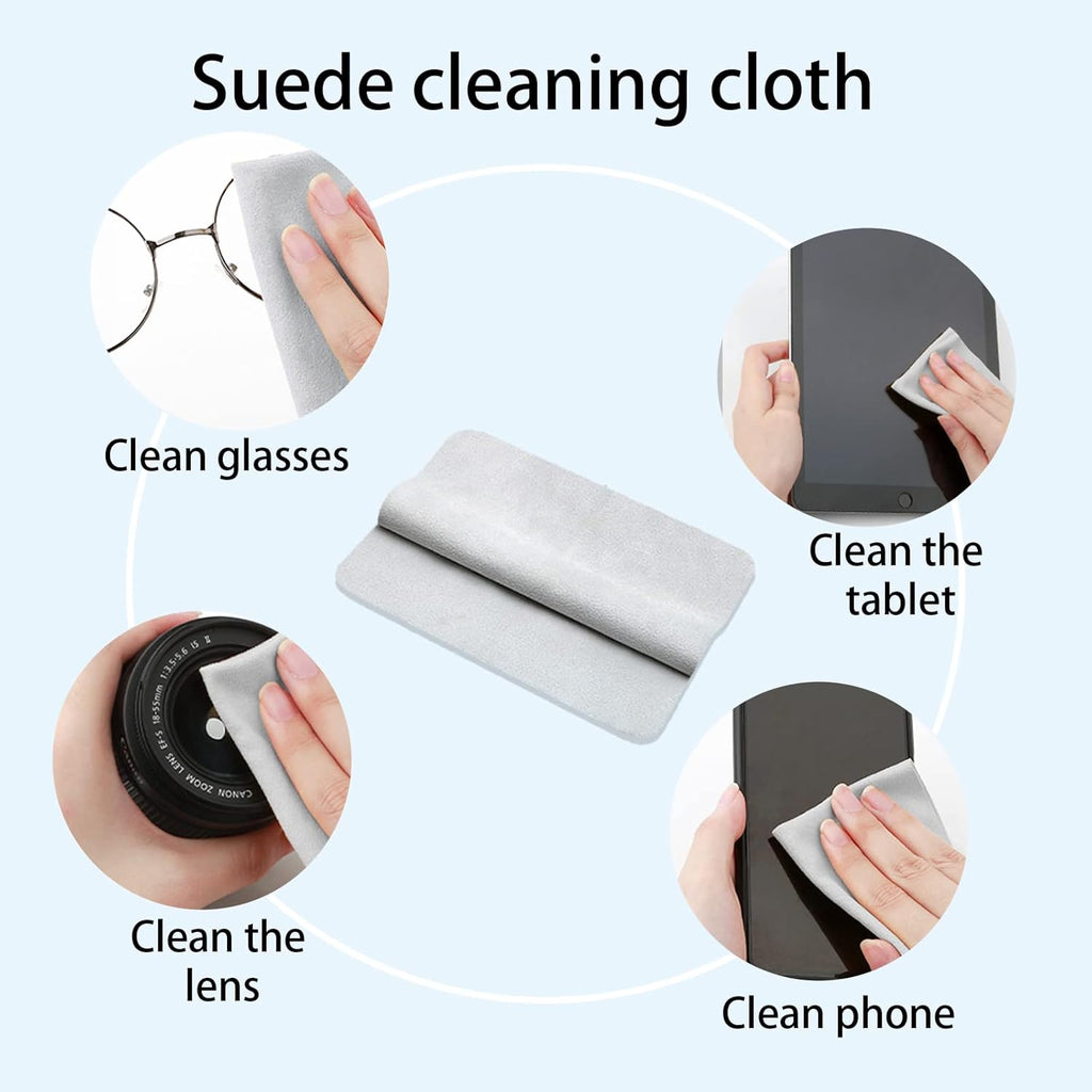 7 in 1 Electronic Cleaner Kit – Keyboard and Laptop Cleaning Kit with Brush for AirPods Pro, Phone, Computer, and Screen, Includes Bonus Flannel Cloth