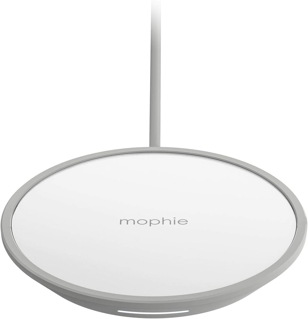 Mophie Wireless Charge Pad - Apple Optimized - 7.5W Qi Wireless Technology for Apple Airpods, iPhone 11, 11 Pro, 11 Pro Max, XR, XS Max, X/XS, 8 and 8 Plus - Polished Black