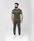Comfort Olive Green Men’s Tracksuit For Summer