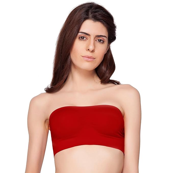 Ladies Non Padded Tube Bras For Women Strapless Bra For Girls Training And Casual Wear Brassiere