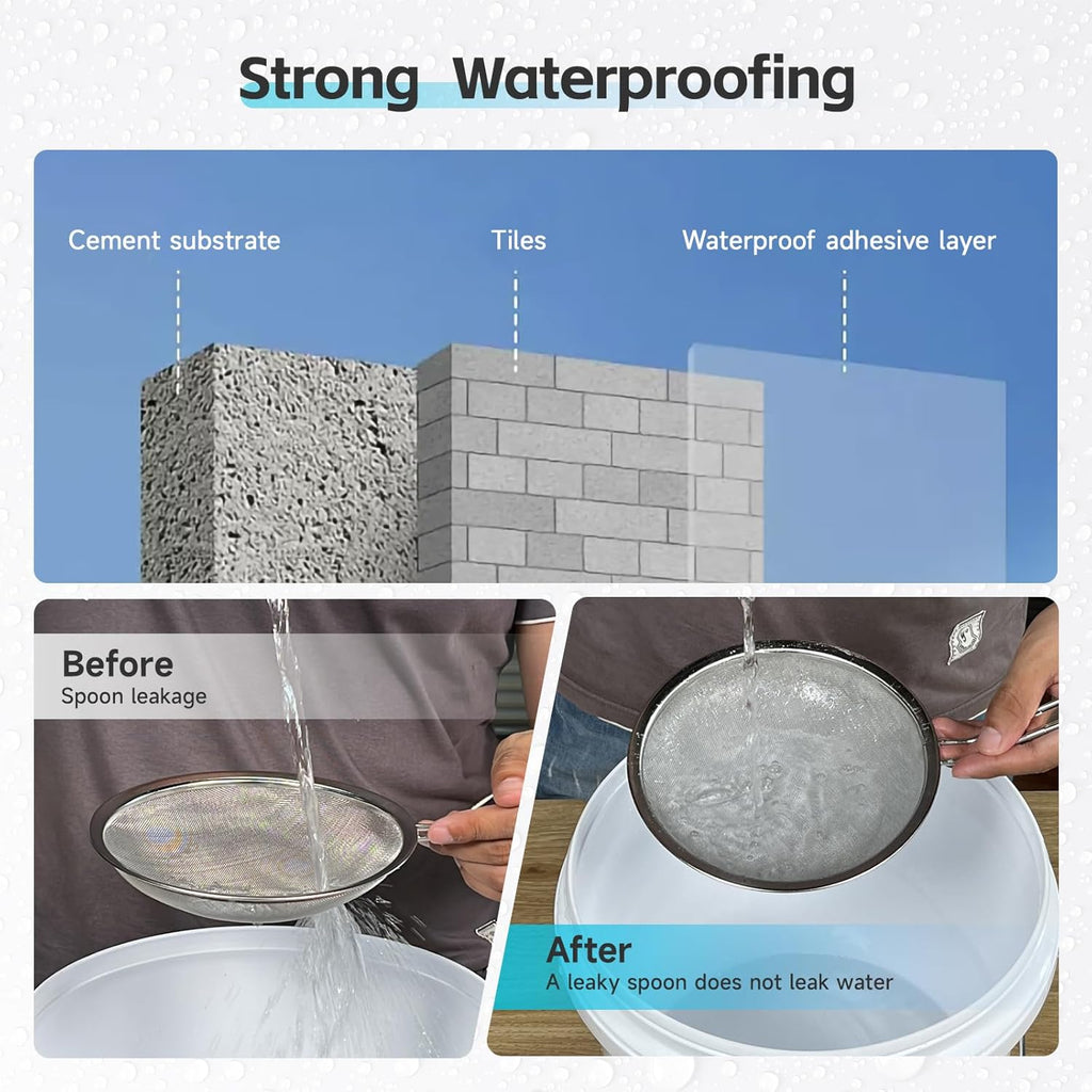 Hydra Sealant Waterproof Sealant 250gm, Waterproofing Agent, Anti-Leakage Waterproofing Agent, Transparent Waterproof Paint, Original Highly Effective and Sealant Glue