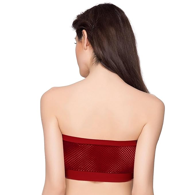 Ladies Non Padded Tube Bras For Women Strapless Bra For Girls Training And Casual Wear Brassiere