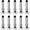 Replacement Disc Tips, High Precision Fine Point Round Disk for 2 in 1 Series Stylus Pen, Clear (10 Pack)