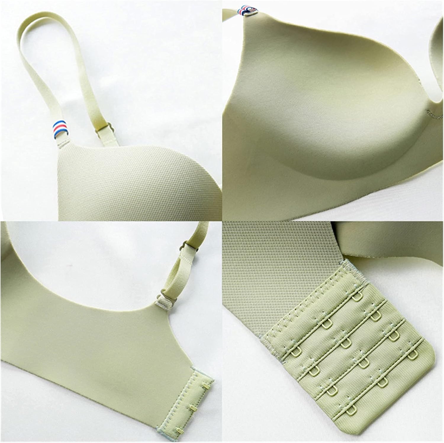 Comfortable Bra for Women Push Up Lingerie Seamless Bra  set Bralette Wire Free Brassiere Female Underwear (Color : Black, Cup Size : 34,75)