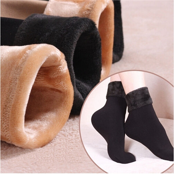 2 Pairs Winter Warm Socks | Woolen Socks | Imported Tassel Winter Warm Long Tassels - One Size - Various Colors - Suitable For All Ages