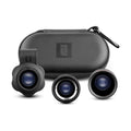 Lifetrons Pro Travel Camera Lens System (Macro, Fisheye, Wide Angle, Zoom, Detachable, Black)