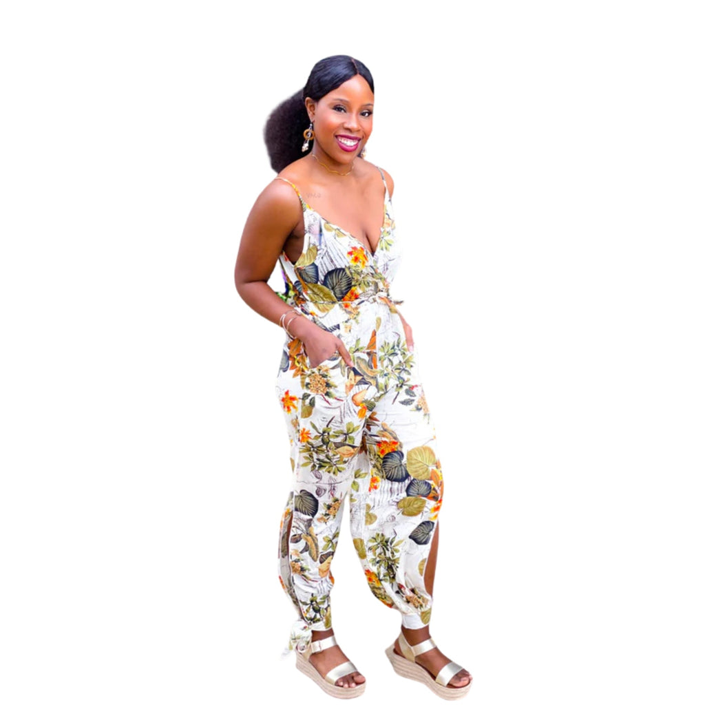 Floral Jumpsuit