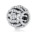 925 Silver Beads Beaded Openwork Charm Woman DIY Beads For Jewelry Making Fits European Sterling Silver Bracelets
