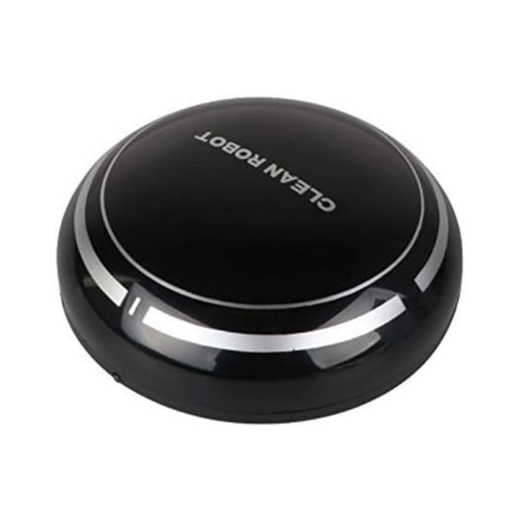 Robot Vacuum Cleaner, Smart Robot USB Vacuum Cleaner Auto Robotic Vacuumms, 3 in 1 Robotic Floors Sweep Mop Sweeper Super Quiet Mini Cleaning Robot for Pet Hair, Hard Floor (Black)