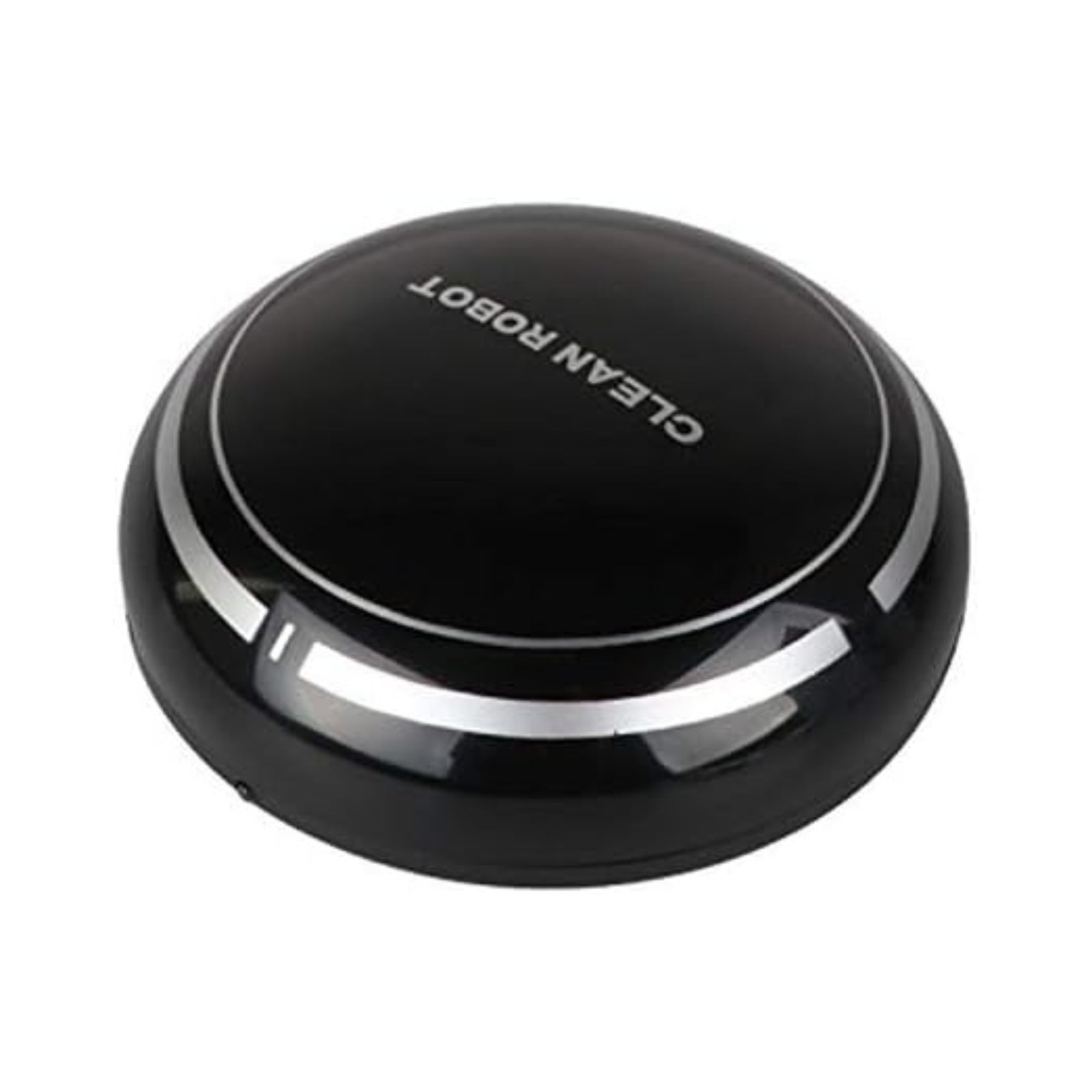 Robot Vacuum Cleaner, Smart Robot USB Vacuum Cleaner Auto Robotic Vacuumms, 3 in 1 Robotic Floors Sweep Mop Sweeper Super Quiet Mini Cleaning Robot for Pet Hair, Hard Floor (Black)