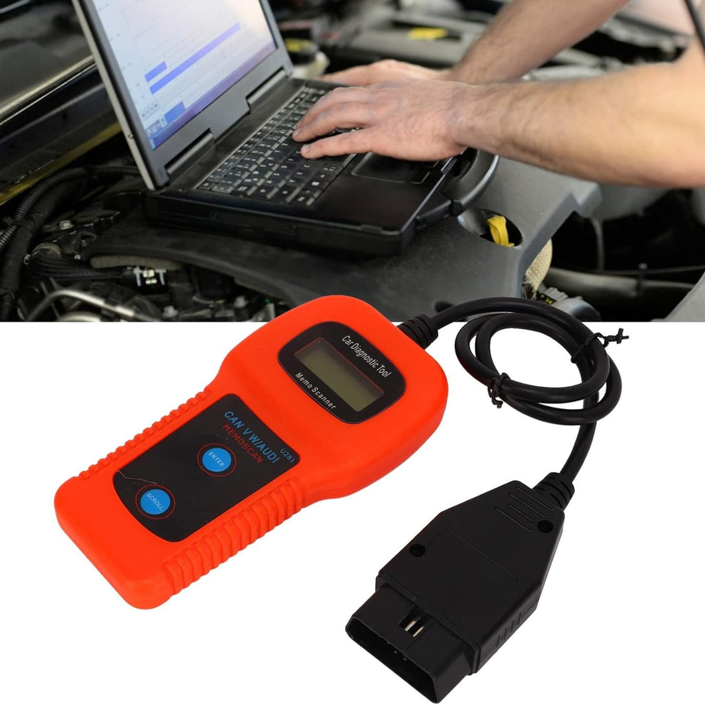 Tbest Car Code Reader,U281 OBD2 Code Reader DTC Scan Quick Diagnostic Reset Diagnostic Check Tool Replacement for Car Vehicle