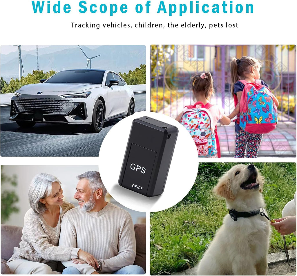 GPS Tracker for Vehicles, Real-Time Full USA Coverage Mini Car Tracker No Monthly Fee, Long Time Standby, Strong Magnetic Portable Tracking Device, for Cars, Assets, Kids, Elderly
