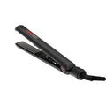 Like A New MHU Flat Iron 1 Inch Professional Travel Portable Negative Ions Protect Hair, Hair Straightener&Curler Anti frizz Dual Voltage Salon Floating Titanium Plate, Hair Iron, Fast Heat Adjustable Temp Black