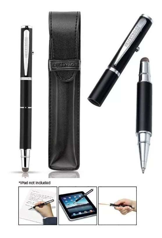 Lifetrons Multi-function Handwriting Pen Stylus Pen Touch Laser Pen (No.: FG-3009-BK-I)