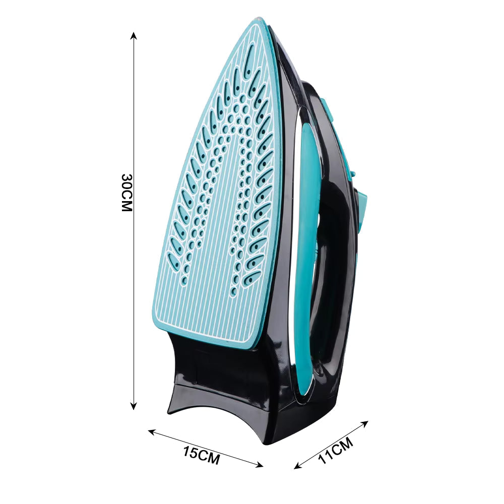 RAF Electric Steam Iron, Ceramic Coated Plate  Flat Iron Home Appliances 2400W, R.1193G