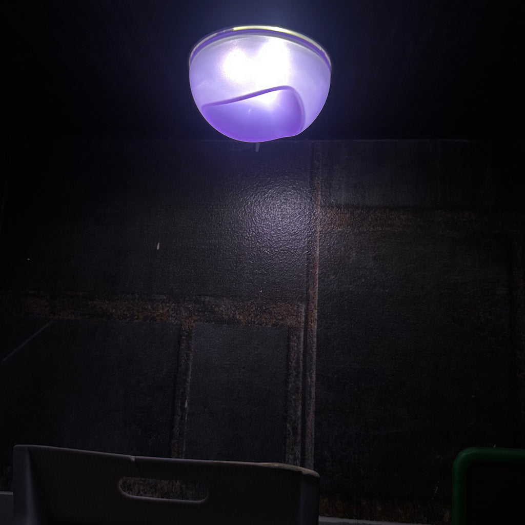 3 LED Touch Push On Off Light Self Stick On Click Cabinet Light LED Puck Light Battery Operated AA - 3 Pack