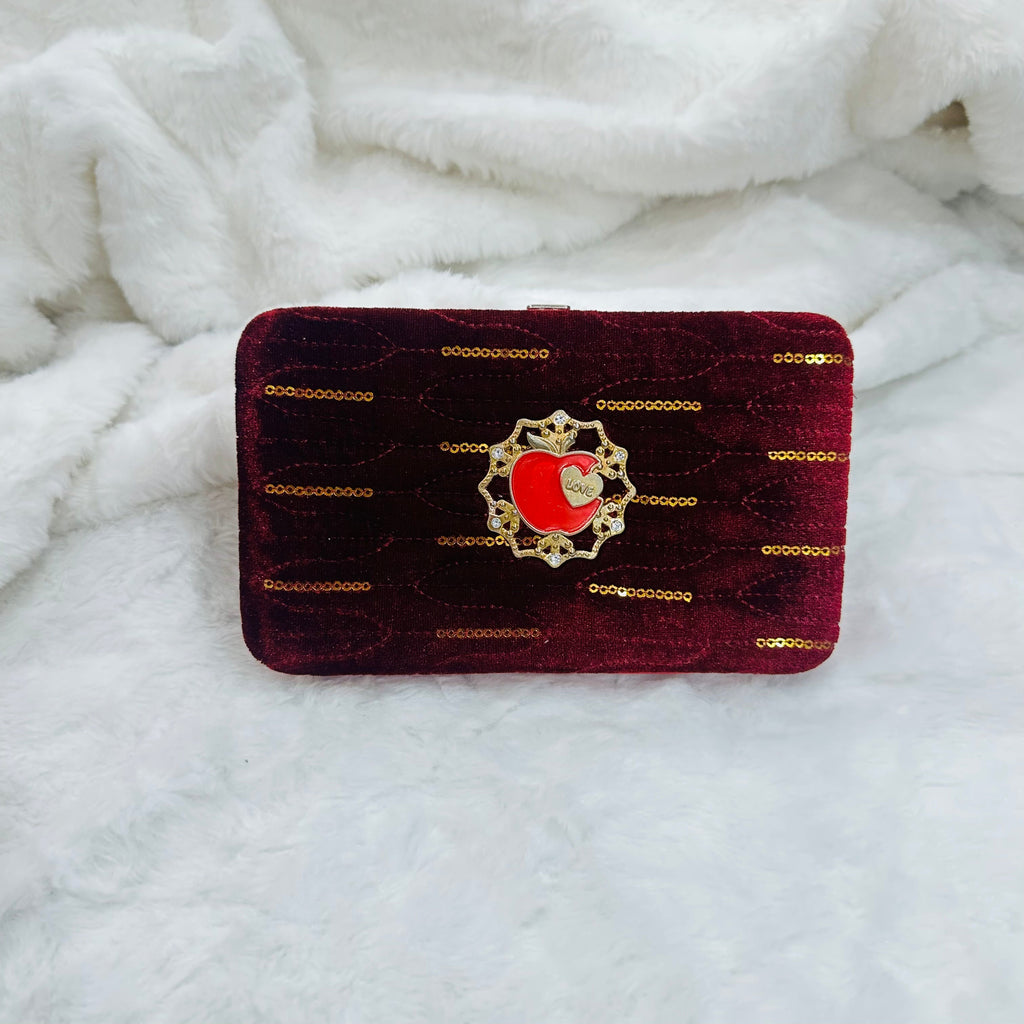 Clutch for Girls – Stylish Sequins  Elegant Bridal Party Handbag | Wedding & Festive Evening Purse With Mobile holder