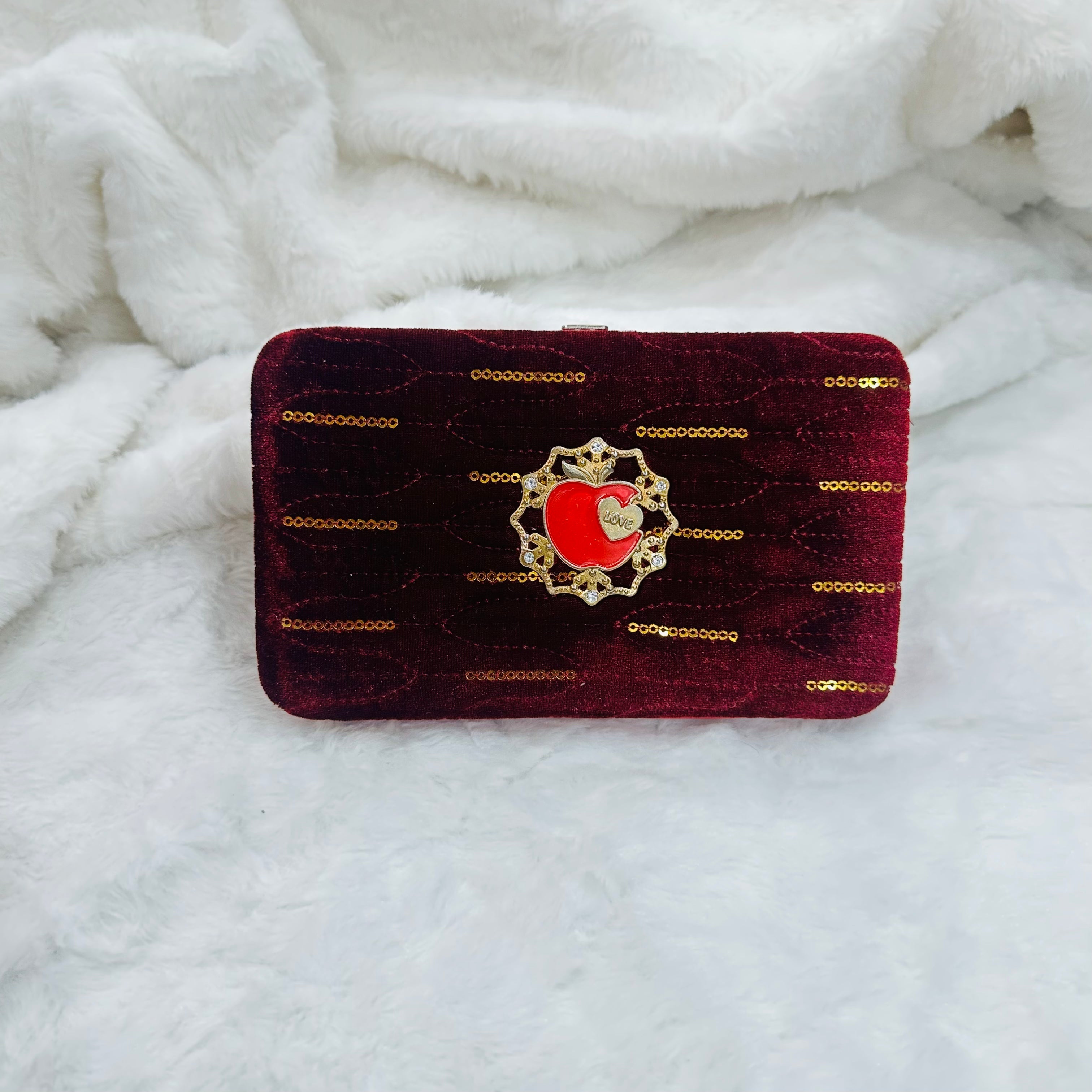 Clutch for Girls – Stylish Sequins  Elegant Bridal Party Handbag | Wedding & Festive Evening Purse With Mobile holder