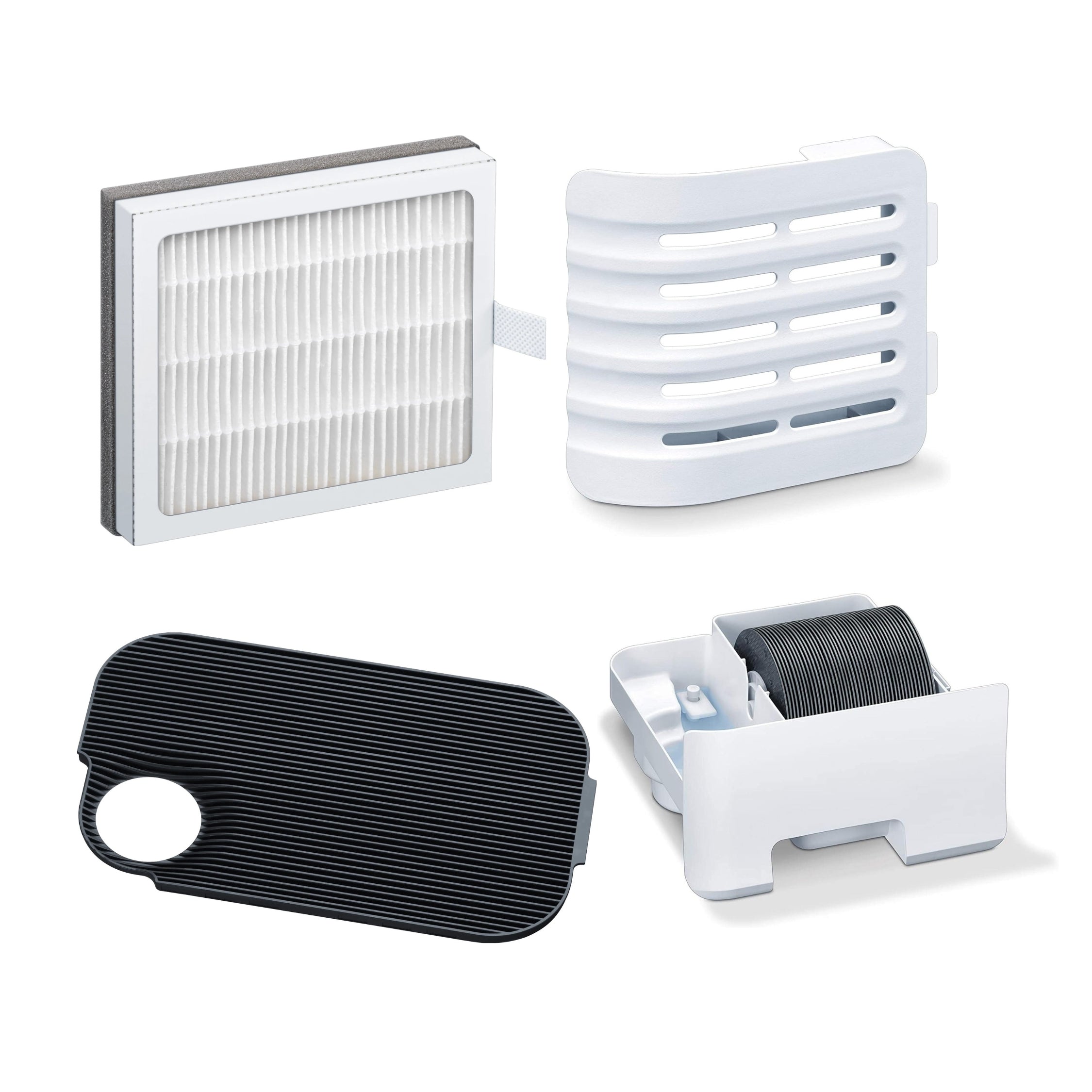 Beurer air purifier and humidifier 2-in-1 LR 330 With a unique touch for your indoor climate with three-layer filter system & air humidification up to 35 m²