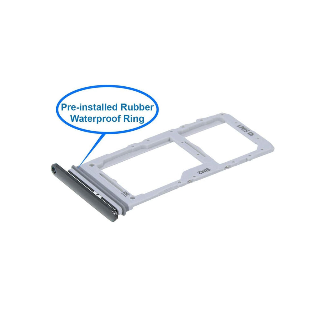 MMOBIEL Dual SIM Card Slot Tray Holder Replacement Compatible with Samsung Galaxy S20 Plus / S20 Ultra 2020 - Incl. Rubber Gasket and Sim Pin - Gray Visit the MMOBIEL Store