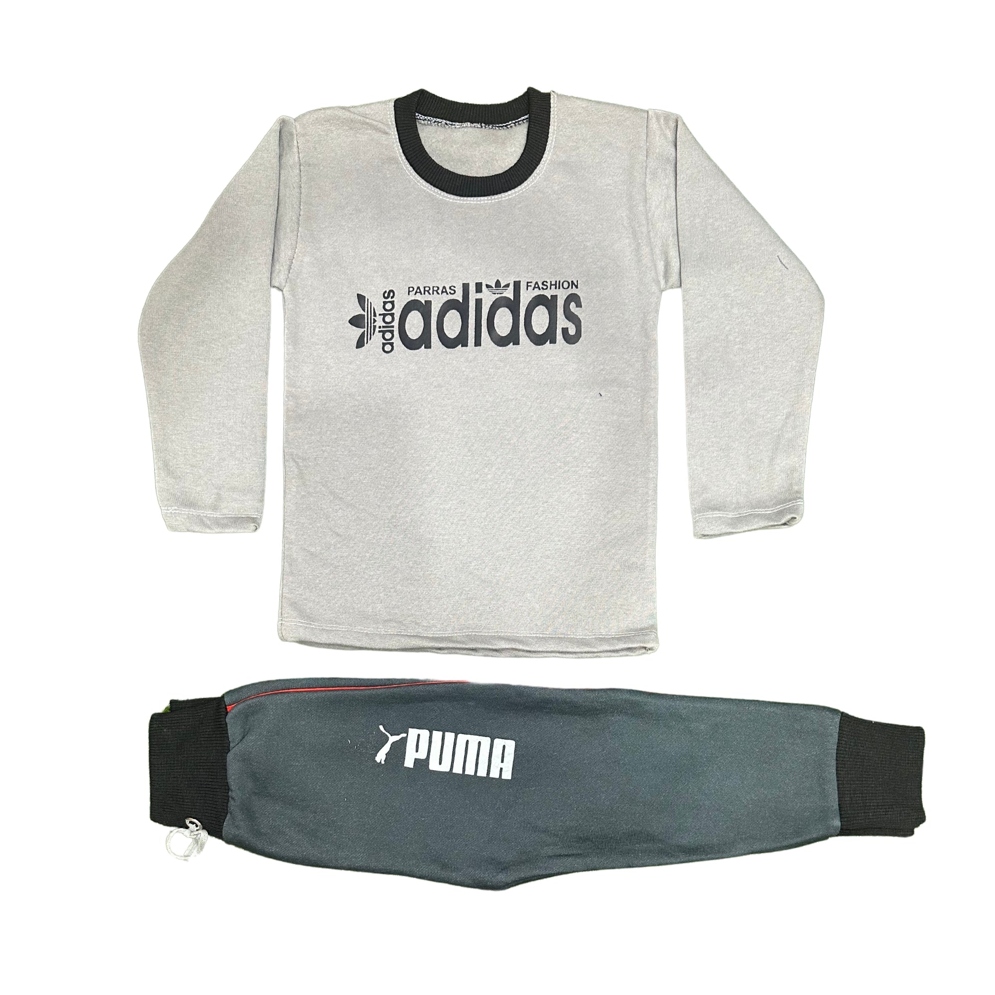 Minime 2024 New Kids baby boy Winter Collection Fleece High Quality Suit For 4-5 Years