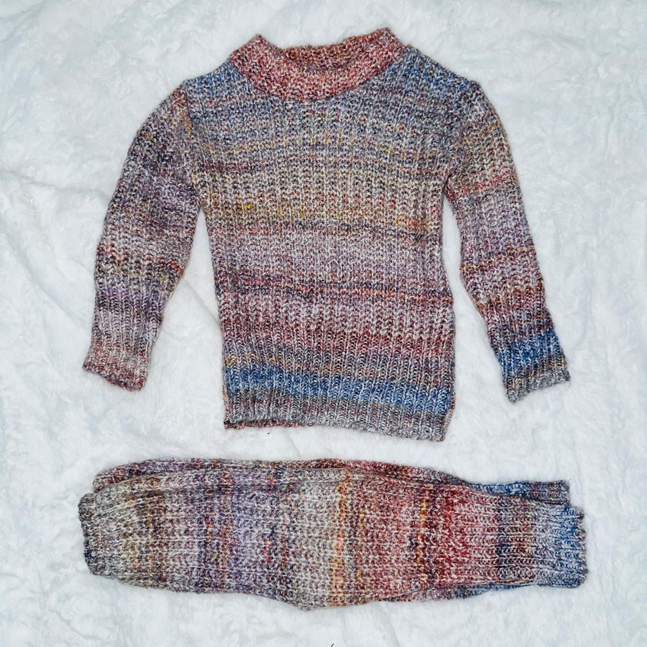 Minime 2026 Winter Suit Boys Sweater Wool Suit Multicolour 1.5 Year