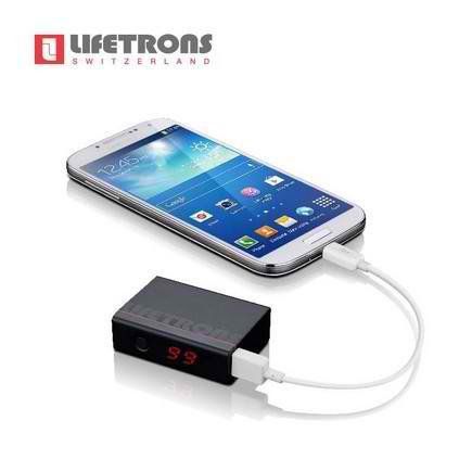 Lifetrons Power Pocket 5200mAh Power Bank - Digital Charger - FG-1037N-BK (BLACK)