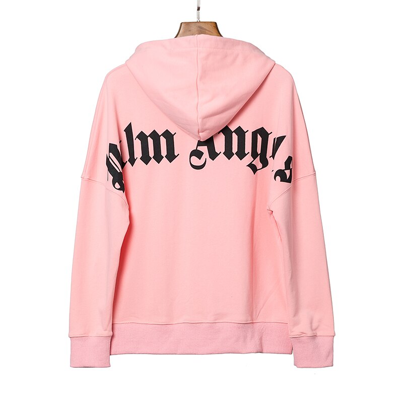 Original Palm Angels Men Women Unisex Lovers Fashion Casual Letter Hooded Loose Hoodie boyfriend gift Sports Jacket