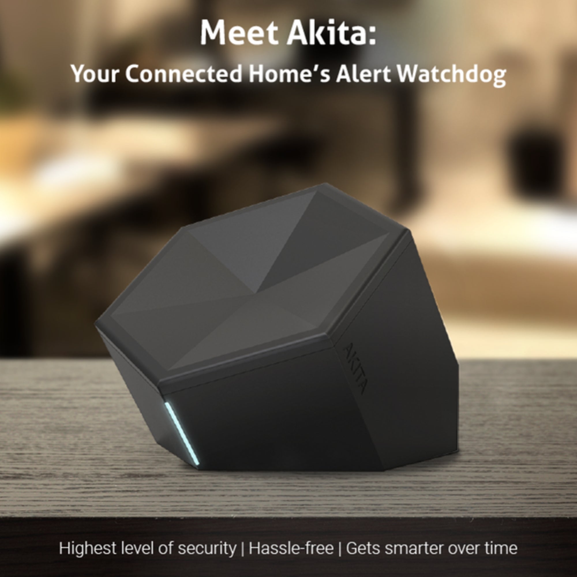 AKITA - Enterprise-Grade Protection for Your Home Network Working According to GDRP and CCPA Privacy Regulation Instructions. Protect Remote Workforce, Home Networks Protection