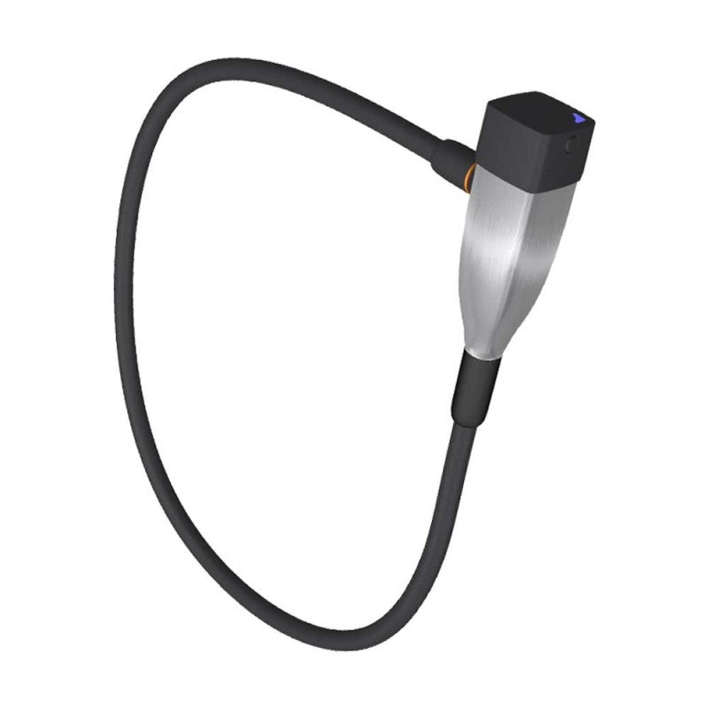 Bio Key Smart Bluetooth App Wire Lock Ride The Electric Revolution Bluetooth Lock for Bicycle/Bike | Rechargeable Battery Operated Bicycle Lock Steel Cable Ip54 Water Resistant Stores Upto 20 Fingerprints