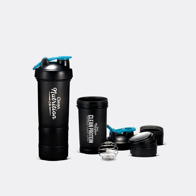 Clean Nutrition Shaker Cup Shaker Bottle | BPA-Free, Leakproof, Easy Mix Protein Shaker with Flip Cap